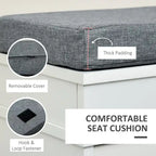 Banc porte-chaussures moderne pour entrée