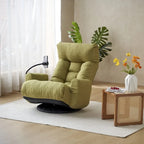 Chaise de jeu pivotante ergonomique inclinable