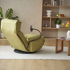 Chaise de jeu pivotante ergonomique inclinable