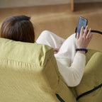 Chaise de jeu pivotante ergonomique inclinable