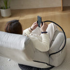 Chaise de jeu pivotante ergonomique inclinable