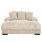 Chaise longue surdimensionnée Cocoon avec porte-gobelet et ports USB