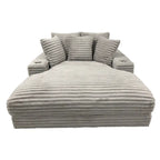 Chaise longue surdimensionnée Cocoon avec porte-gobelet et ports USB