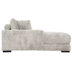 Chaise longue surdimensionnée Cocoon avec porte-gobelet et ports USB