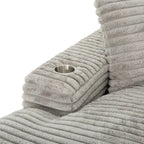 Chaise longue surdimensionnée Cocoon avec porte-gobelet et ports USB