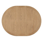 Table à manger extensible de style rétro avec rallonge de 12 pouces