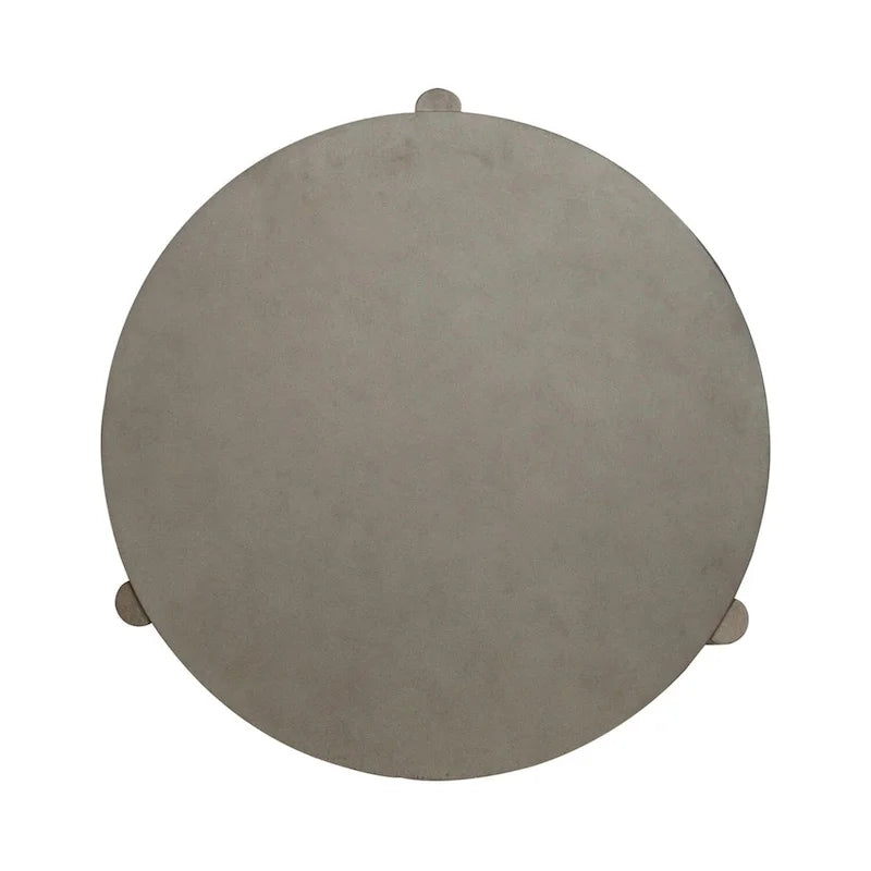 Ensemble de tables basses rondes 3 pièces Affinity Taupe Cendré et Béton