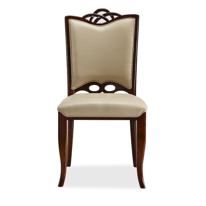 Chaises de salle à manger en cuir Palace (lot de 2)