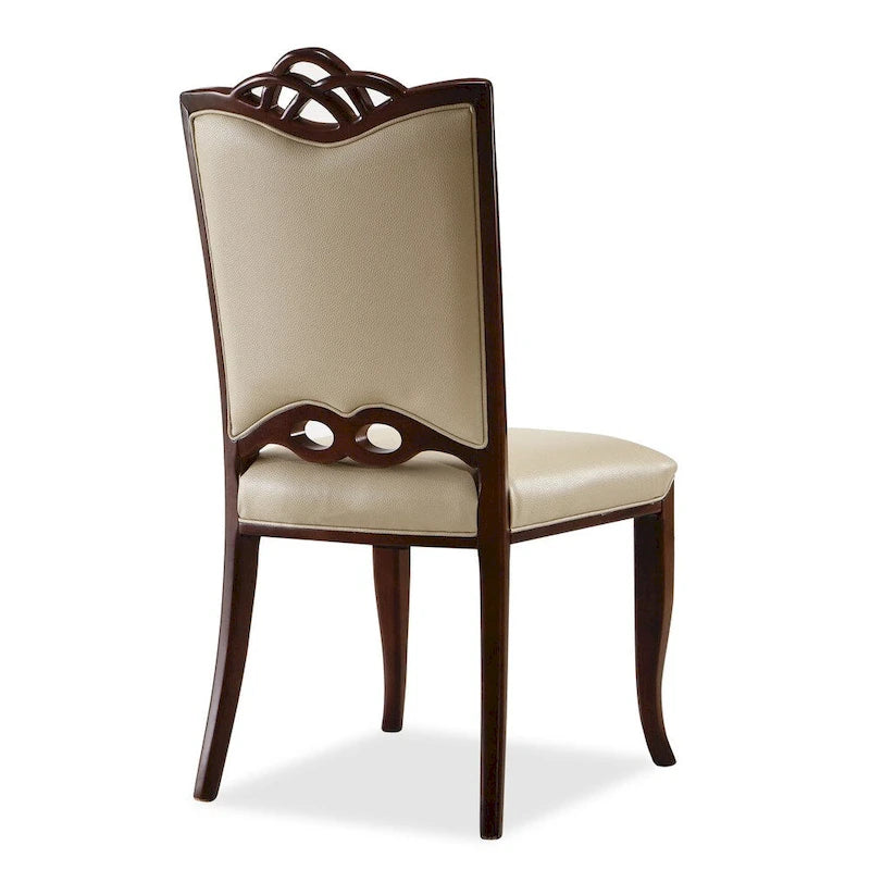 Chaises de salle à manger en cuir Palace (lot de 2)
